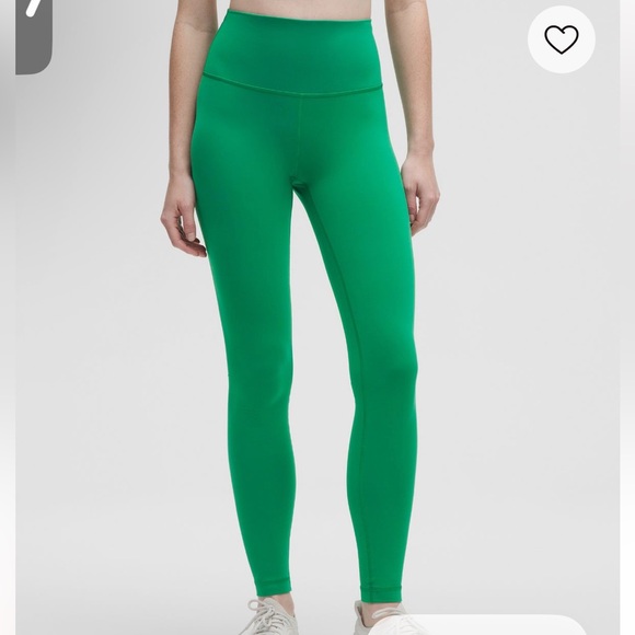 Lululemon Wunder Train High Rise Leggings Tights 28” size 10 - Picture 1 of 4